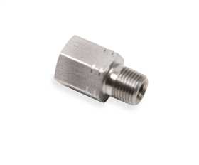 Straight Stainless Steel BSPT to NPT Adapter 968698ERL
